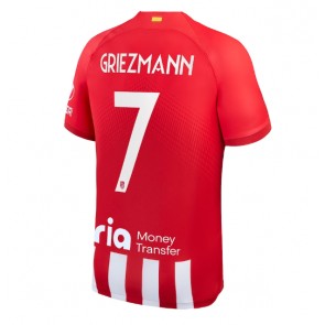 Atletico Madrid Antoine Griezmann #7 Hemmatröja 2023-24 Kortärmad